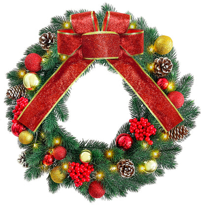 Christmas Wreath with LED light