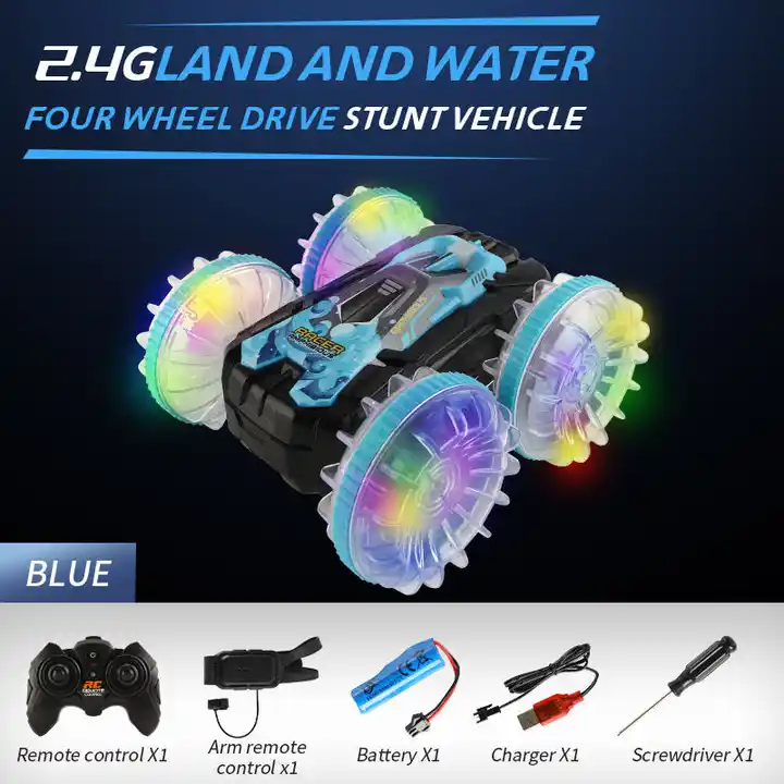 Remote Control Car 360° Rotating RC Cars, 2.4Ghz Double Side RC Stunt Car