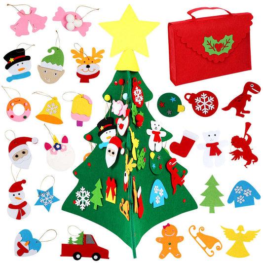 Game Felt Xmas Tree Flash 3D with Tree Star