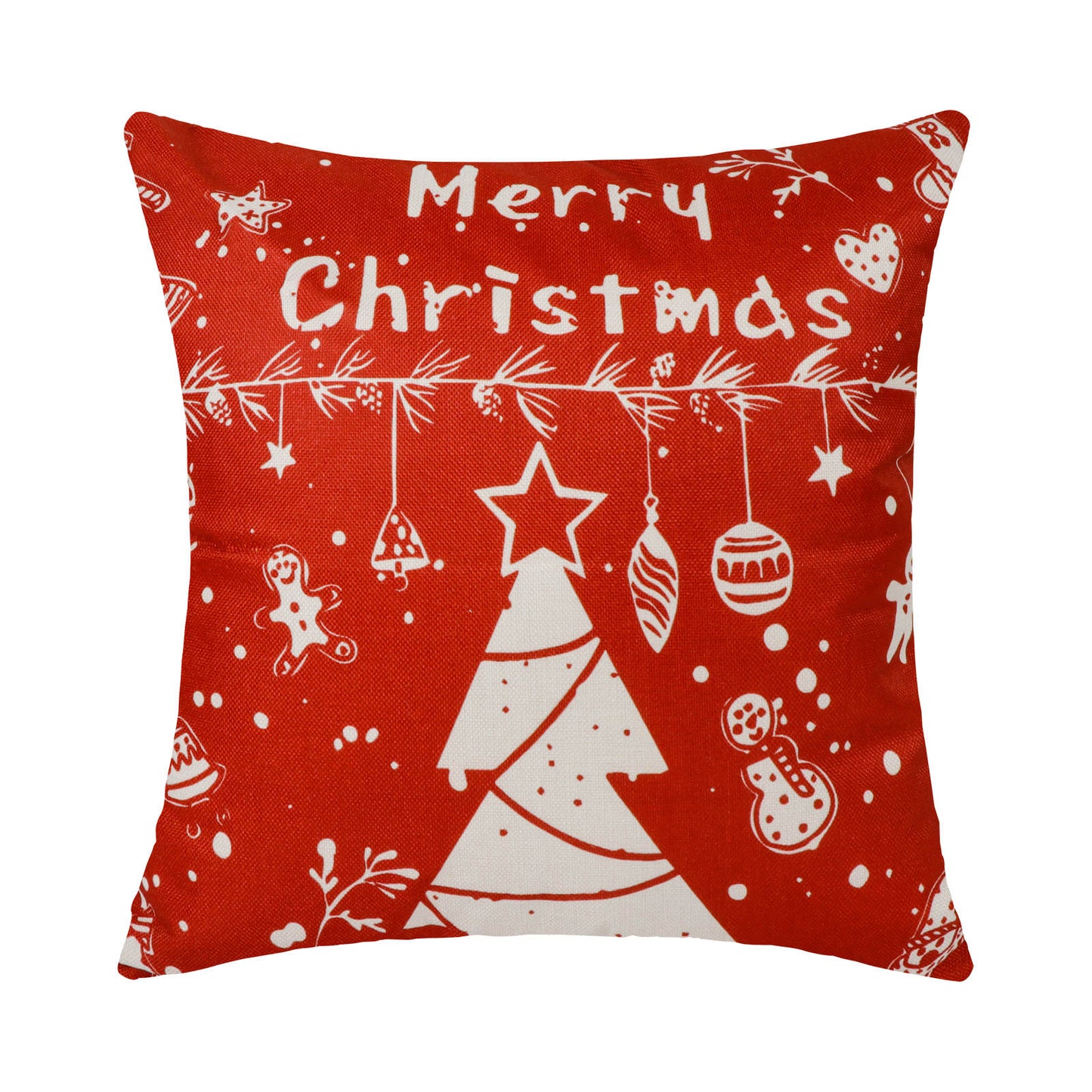 Christmas Pillow Covers 18 X 18 Inch Set of 4  Throw Pillow Covers