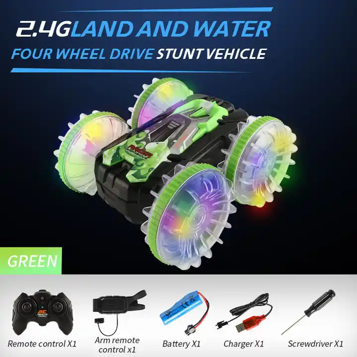 Remote Control Car 360° Rotating RC Cars, 2.4Ghz Double Side RC Stunt Car