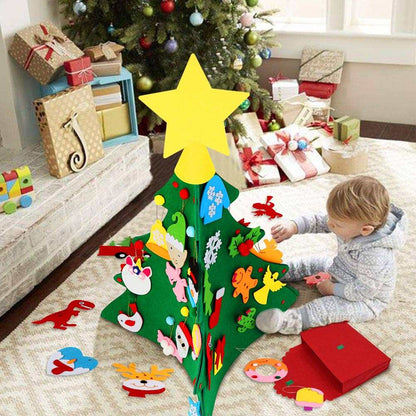 Game Felt Xmas Tree Flash 3D with Tree Star