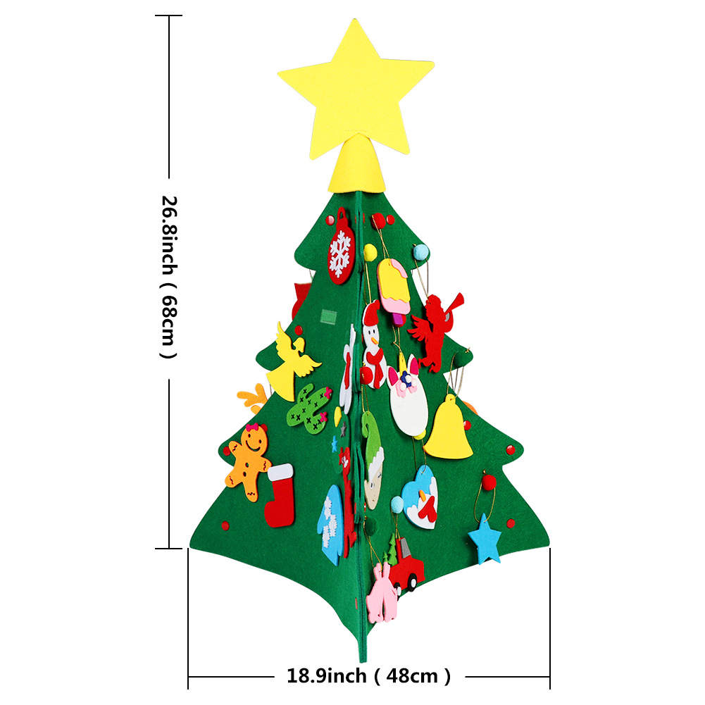 Game Felt Xmas Tree Flash 3D with Tree Star